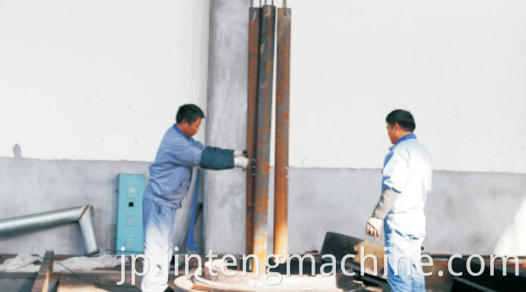 65/132 Conical twin screw barrel for PVC pipe